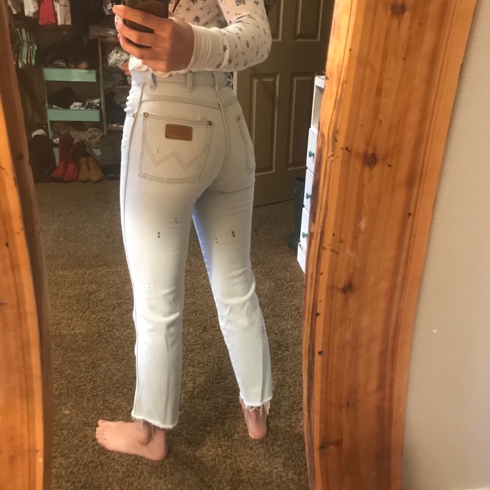 Wrangler light wash jeans